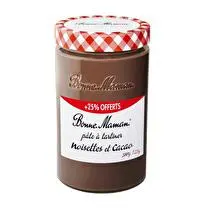 Bonne maman, Pâte à tartiner Noisettes et cacao - 580 g + 25% offerts
