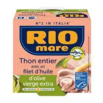 Rio mare, Thon entier MSC avec un filet d''huile d''olive vierge extra 1/5