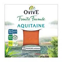 Ovive, Truite fumée d Aquitaine 2 tranches