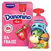 Danonino, Yaourt à boire à la fraise