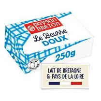 Paysan breton, Beurre Plaquette Doux