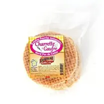 Charrette à Gaufre, Gaufres fourrees artisanales cointreau et orange confite