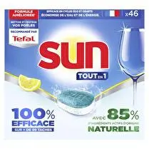 Sun, Tablettes tout en 1 protection+ citron