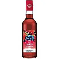 Ocean spray, Sirop cranberry grenadine