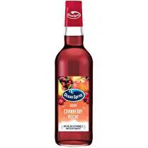 Ocean spray, Sirop cranberry pêche