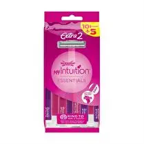 Intuition, Rasoir jetable extra 2 essential beauty
