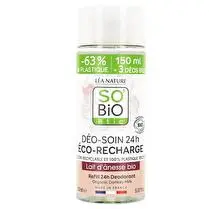 So'Bio étic, Recharge déo soin au lait d'anesse