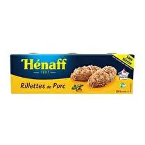 Henaff, Rillettes bretonnes au porc x 3