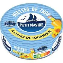 Petit navire, Miettes de thon à l huile de tournesol
