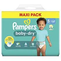 Pampers, Couches maxi taille 5
