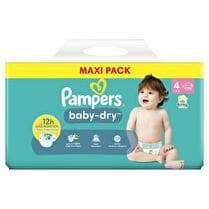 PAMPERS Couches méga taille 4