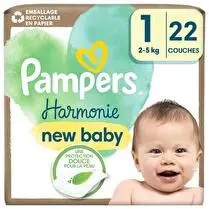 Pampers, Couches géant taille 1