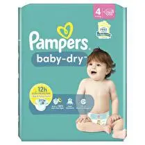 Pampers, Couches paquet taille 4