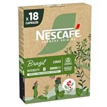 Nescafé, Capsules Brazil x 18