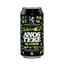 Anosteké, bière boite blonde