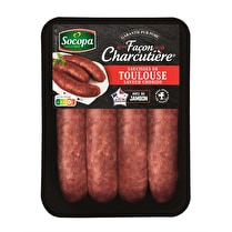Socopa, Saucisse de Toulouse Saveur chorizo  x 4