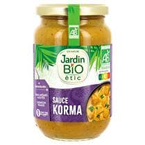 JARDIN BIO ÉTIC Sauce korma 350g Jardin Bio Etic