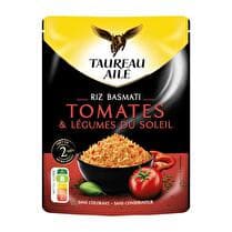 TAUREAU AILÉ Doypack basmati tomate et légumes du soleil 2mn