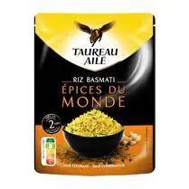 Taureau ailé, Doypack basmati épices du monde 2mn