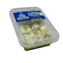 Votre fromager propose, Dés de Feta à l'huile d'olive extra vierge et herbes