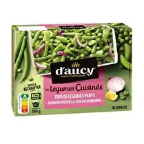 D'aucy, Légumes cuisinés trio de légumes verts
