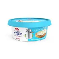 Alsace Lait, Fromage frais à tartiner nature