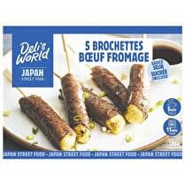 DELI'S WORD Brochettes boeuf fromage x5