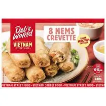 Deli's World, Nems aux crevettes x8