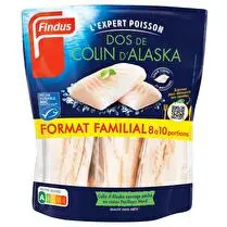 Findus, DOS DE COLIN D'ALASKA X6