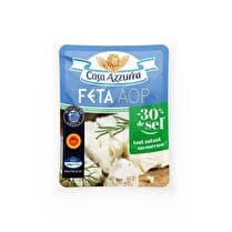 CASA AZZURRA Feta 30 % moins de sel 30% AOP