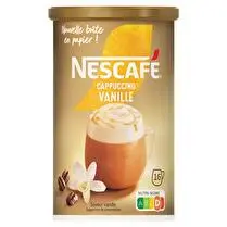 Nescafé, Café soluble  Cappucino vanille