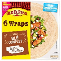 Old el paso, Wraps de blé complet