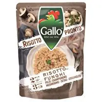 Gallo, Risotto expresso aux champignons
