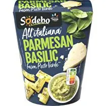 Sodebo, Box All'Italiana parmesan basilic façon pesto verde