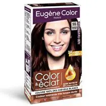 Eugène color, Coloration les Raffinées marron acajou 55
