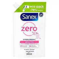 Sanex, Douche zero % peaux sensibles recharge