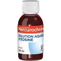 Mercurochrome, Solution aqueuse d'éosine