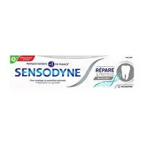 Sensodyne, Dentifrice répare & protège blancheur novamin & aérosil