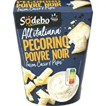 Sodebo, Box All'Italiana pecorino poivre noir façon cacio et pepe