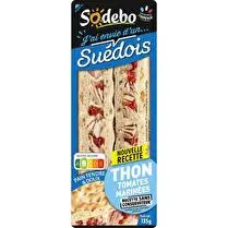 Sodebo, Sandwich club suédois thon tomates marinées