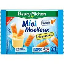 Fleury michon, Mini Batônnets de surimi moelleux MSC Avec  mayonnaise - x 21