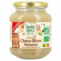 Jardin bio étic, PPATE A TARTINER AU CHOCOLAT BLANC ET AUX NOISETTES