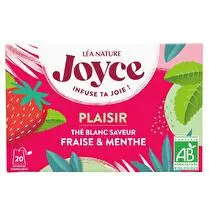 Joyce, Thé blanc  Fraise menthe BIO  - x 20