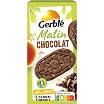 Gerblé, Biscuit Petit dejeuner Chocolat