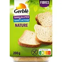 Gerblé, Pain blanc sans gluten