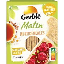 Gerblé, Tartine Petit dejeuner Multicéréales