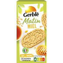 Gerblé, Biscuit Petit dejeuner Miel