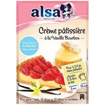 Alsa, Crème pâtissière à froid