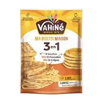 Vahiné, Ma recette maison 3 en1 gaufres ou pancakes ou crêpes