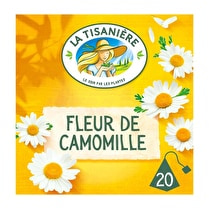 La Tisanière, Infusion  Fleur de camomille  - 20 sachets soit 30 g